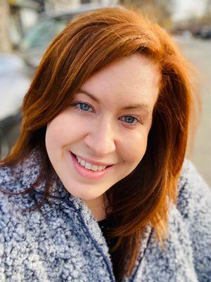 My red hair freshly done