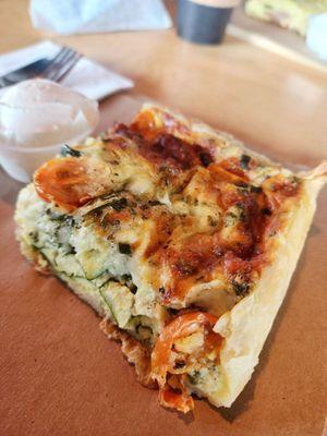 Vegetable quiche