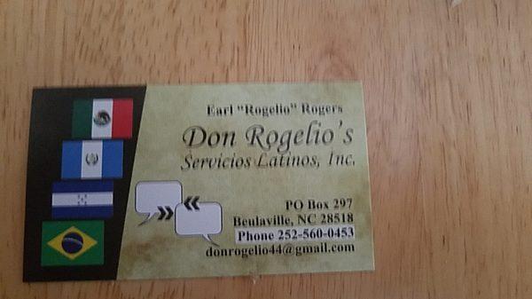 Don Rogelio’s Servicios Latinos