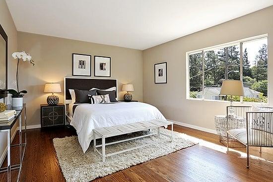 Janci works her magic in the Master Bedroom!