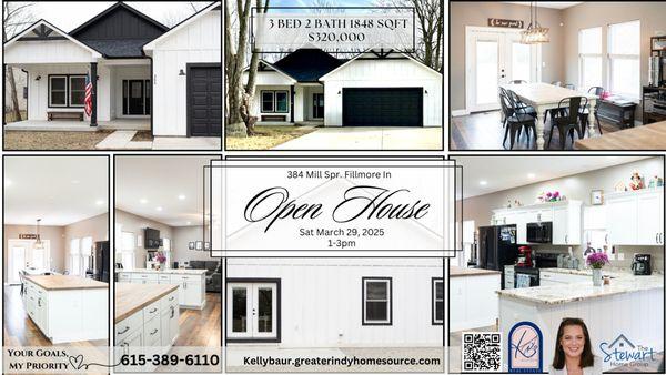 Open House Fillmore IN