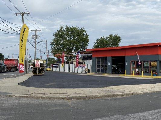 Place is coming out nice feel free to stop in we have great pricing on new and used tires