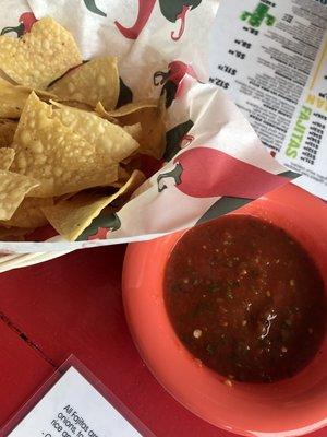 Chips and salsa