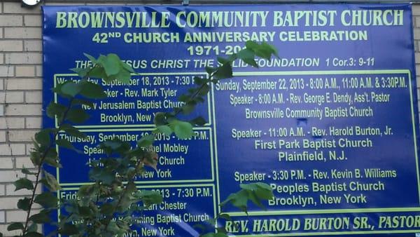 Brownsville Community Baptist Church