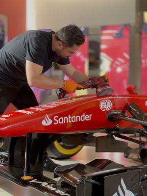 F1 race car Ferrari team