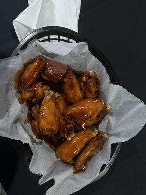 Bourbon BBQ wings
