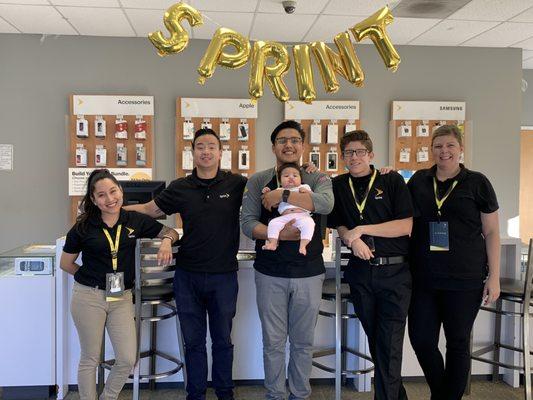 All new Diamond Bar Sprint team. Come say hello and let us answer all your cellphone providers questions.