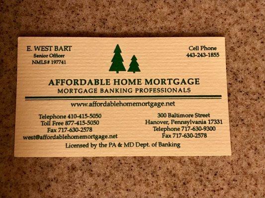 Affordable Home Mortgage