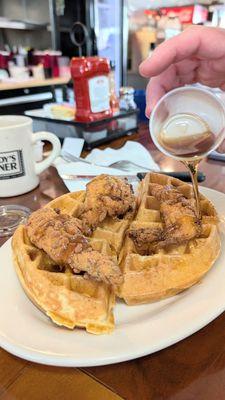 Chicken n waffles