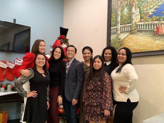 Our team was dressy this 2022 for our office party to celebrate our amazing staff & Drs. Come visit us, we are always happy to help!