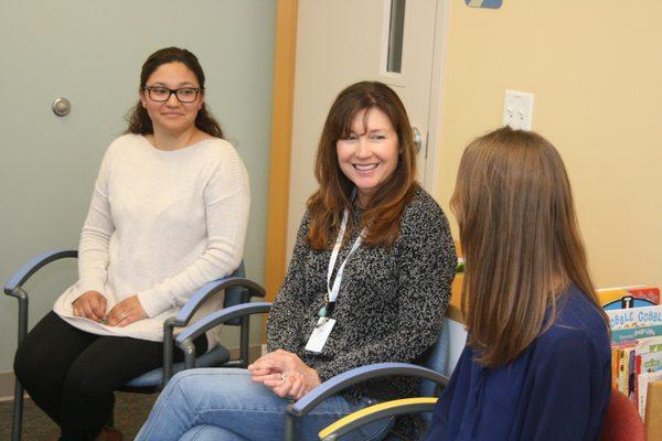 We offer parent support groups in English and Spanish throughout San Mateo County. For more information please call us at (650) 259-0189.