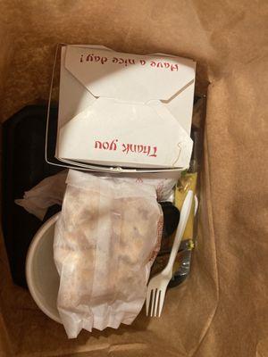 Surprising Value. Pick-up only. Everything tasty!