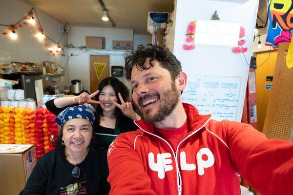 Selfie with the crew!