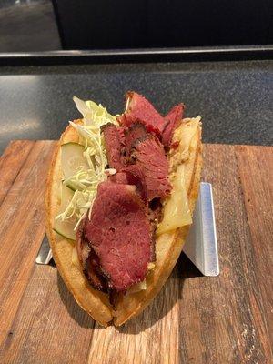 Pastrami and Gruyere with house made coleslaw