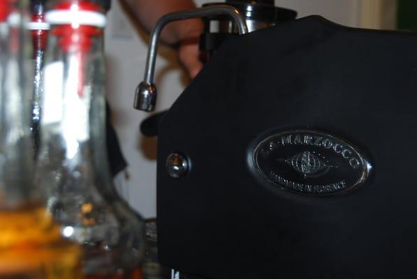 We only use the finest machines, imported from Italy where they were hand made.