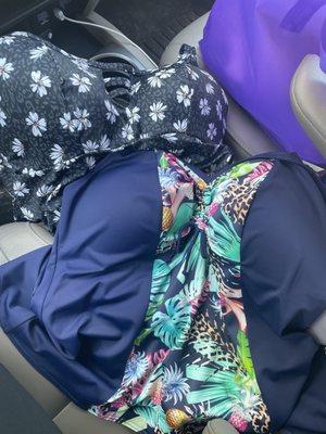 Two new swim suits for the beach trip!!