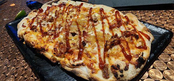 bbq chicken flatbread