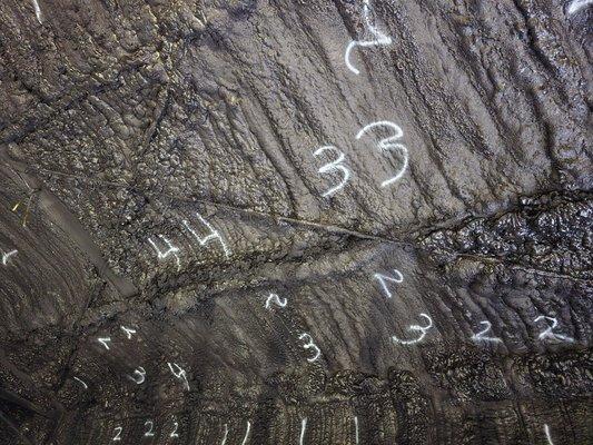 The larger number is how much they shorted us on what we paid for