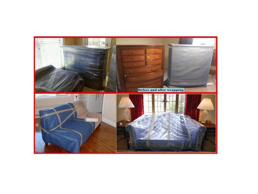 To keep all items protected from damage. We pad and wrap your belongings for transport.