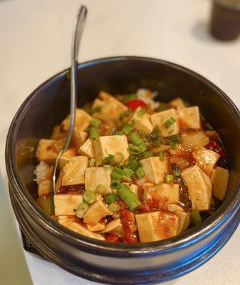 Mapo Ma Po Tofu Rice Bowl