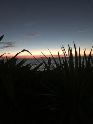 Sunset with a view !