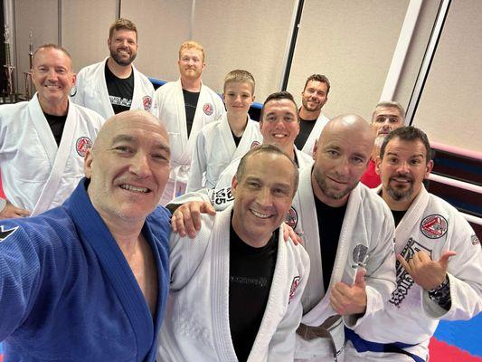 After class photo in our adult class with special guest, Mike Horihan.