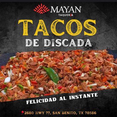 Tacos de Discada, Felicidad al Instante.
