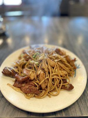 Three Flavor Lo Mein