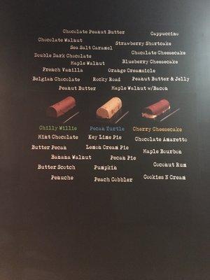 Types of chocolate