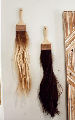Hair brushes