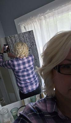 I highly recommend Dayna, is an Amazing Stylist, Super easy to talk to & because I was a walk-In she gained a freqquent return customer. TY