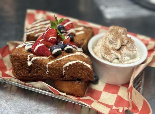 Toasted Machiato French Toast