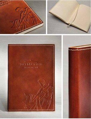 Leather Journal - debossed logo