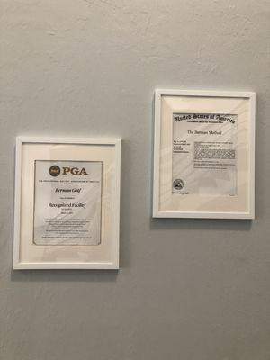 Trademarked and PGA certified!