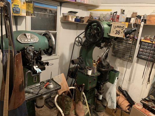 Our shop is small but very effective.