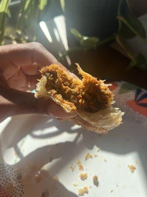 Aranso (Smoked Herring Haitian Patty)