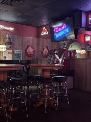 Empty Bar for the most part which I understand why now