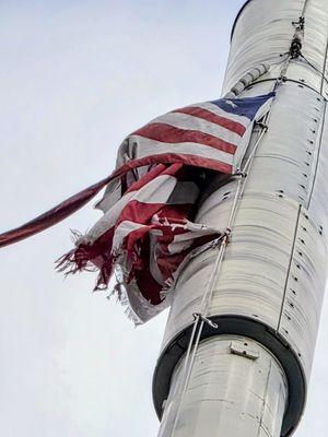 This is what Verizon thinks of our American flag!