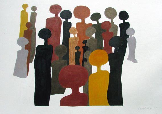 People
Acrylic on paper
large