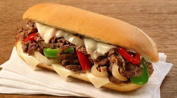 Chicken cheese steak...yummy