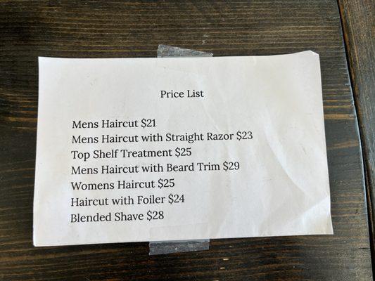 Top shelf barbershop