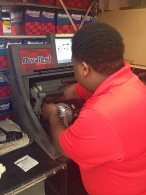 Service by my homie kaycee