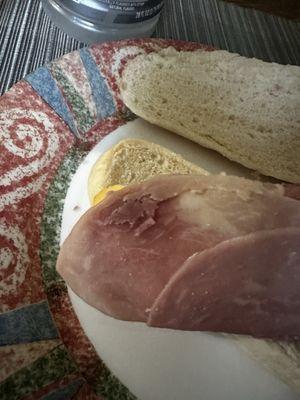 Club on white. Disgusting.