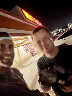 The best Autozone in town... thanks to Tamara