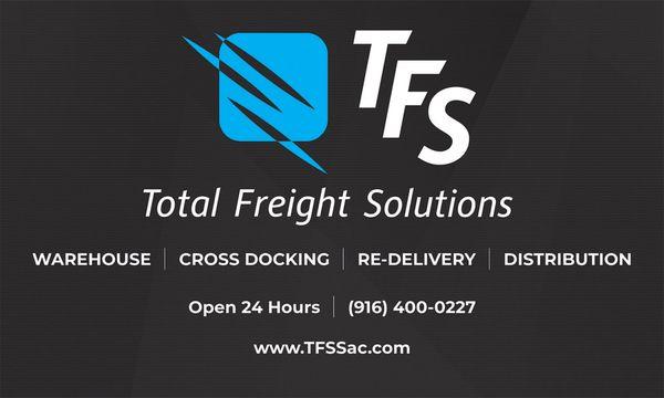 TFS, Inc offering cross dock services, professional packaging, warehousing and distribution services out of our 32,000 square foot warehouse