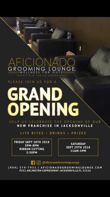 NOW OPEN...GRAND OPENING FRIDAY 9/28