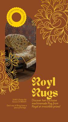 Discovere exclusive rugs at Royal Rugs