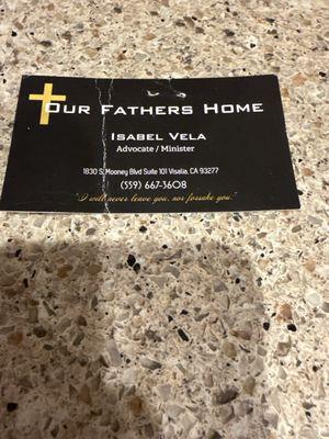 Our Fathers Home