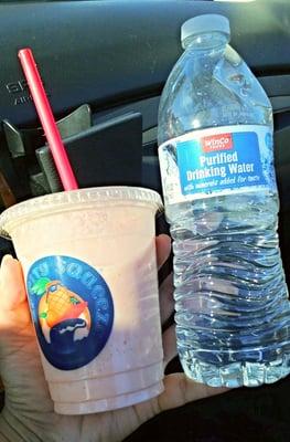 $4.53 for a small smoothie w/ added protein.