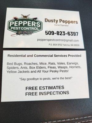 Peppers Pest Control